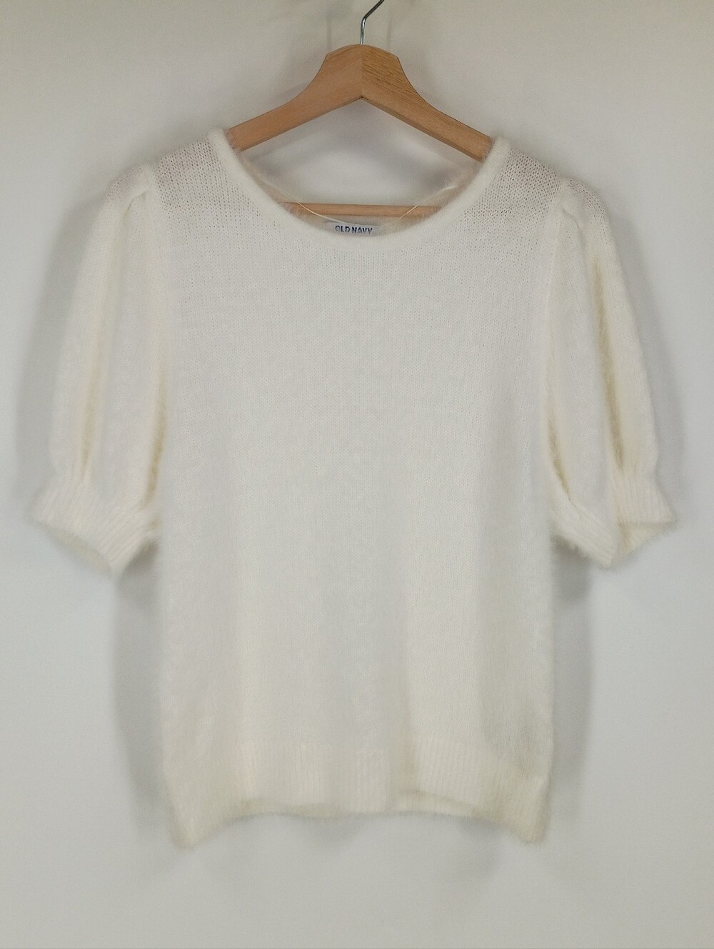 Old Navy Fuzzy Knit Sweater Tee